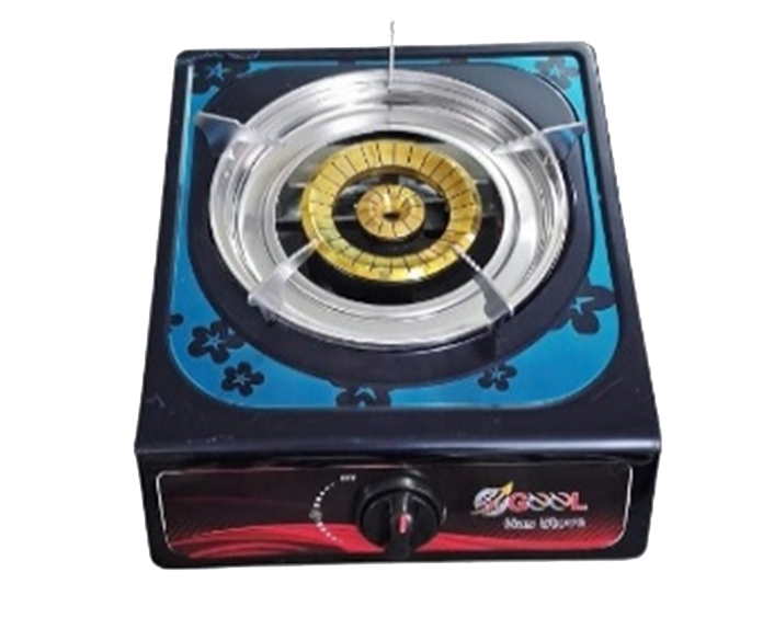 GEEL AUTO GAS STOVE SINGLE SS 120 MM COPPER COLOR (114)