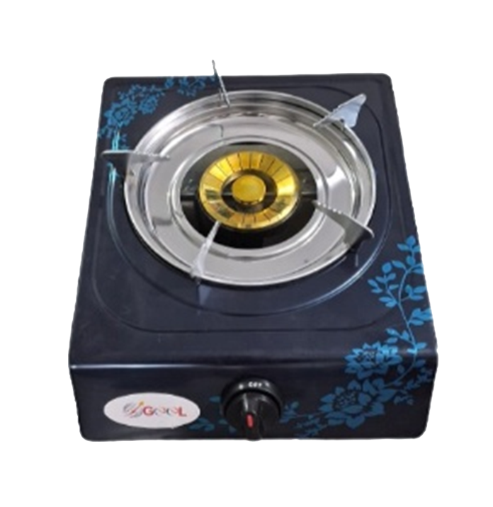 GEEL AUTO GAS STOVE SINGLE SS 100 MM COPPER COLOR (113)