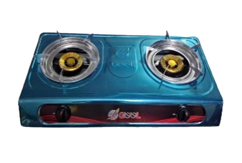 GEEL AUTO GAS STOVE DOUBLE SS 100 MM COPPER HEAVY (213)
