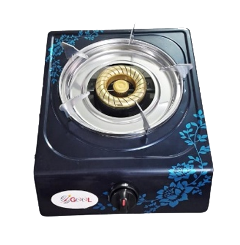 GEEL AUTO GAS STOVE SINGLE SS 100 MM CASTING COLOR (112)