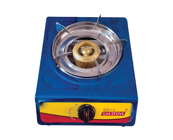 GEEL AUTO GAS STOVE SINGLE SS 90 MM HONEY COMB BURNER (106)