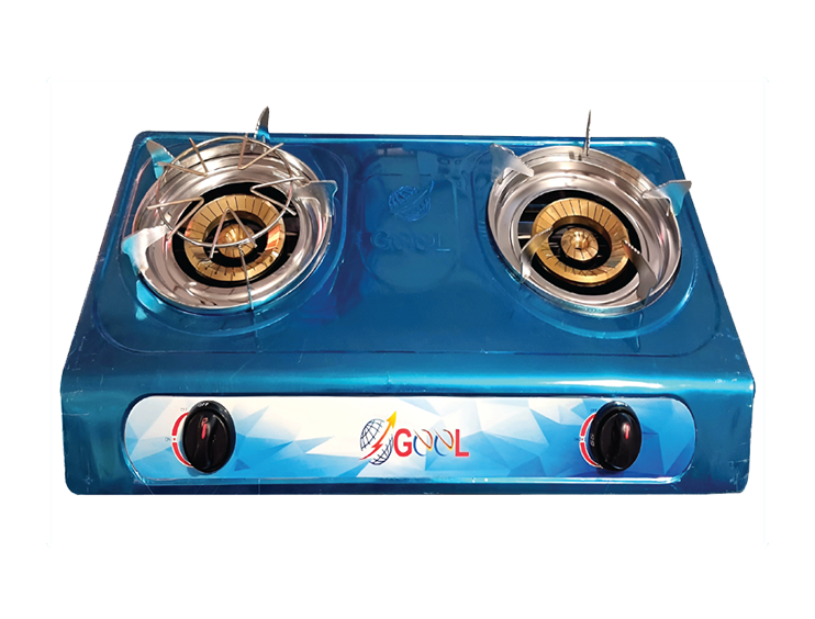 GEEL AUTO GAS STOVE DOUBLE SS 120 MM COPPER HEAVY (203)