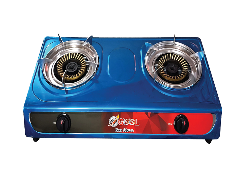 GEEL AUTO GAS STOVE DOUBLE SS 120 MM C (208)