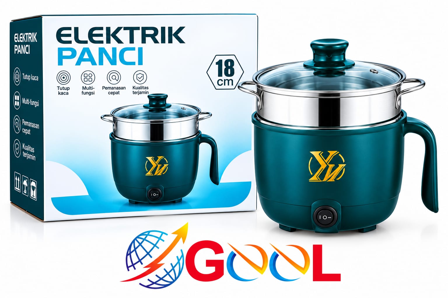 Mini Rice Cooker 2 LTR. (1351)